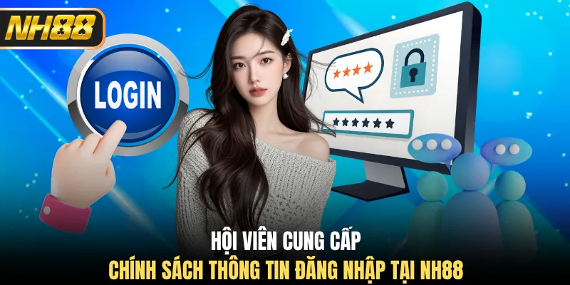 Hội viên cung cấp chính sách thông tin đăng nhập tại NH88
