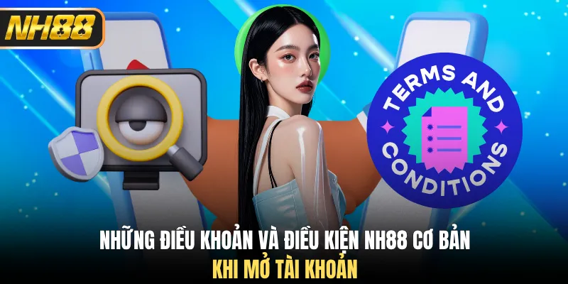 Những điều khoản và điều kiện NH88 cơ bản khi mở tài khoản